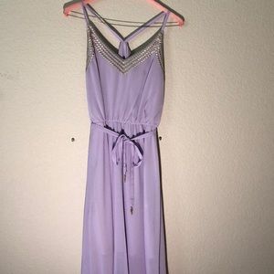 Lavender Boho Styled Soièblu dress